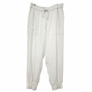 Ann Taylor Women’s Jogger Dress Pants — Size Large — Light Khaki